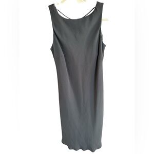 Jones Wear Dress Women's Size 10 Straight Pencil Black Midi